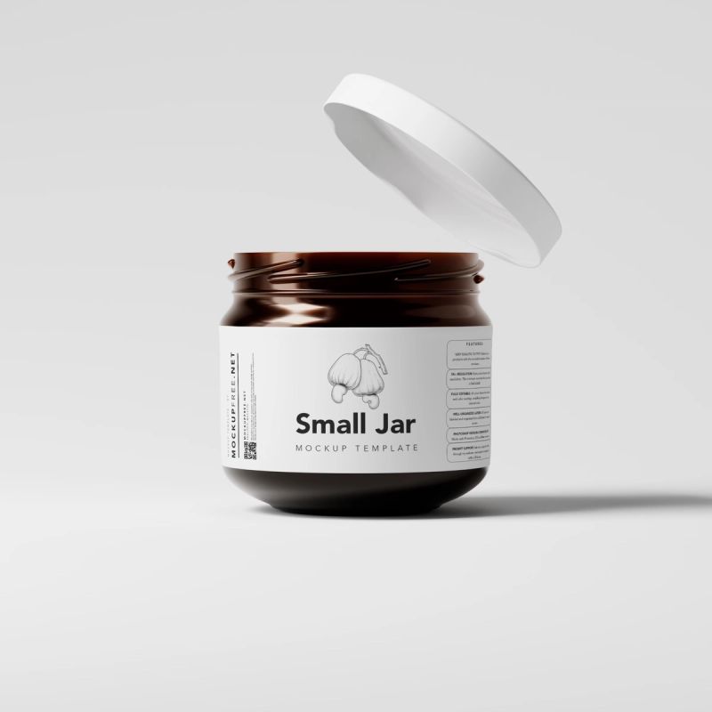 300ml Squat Jar Mockups 4