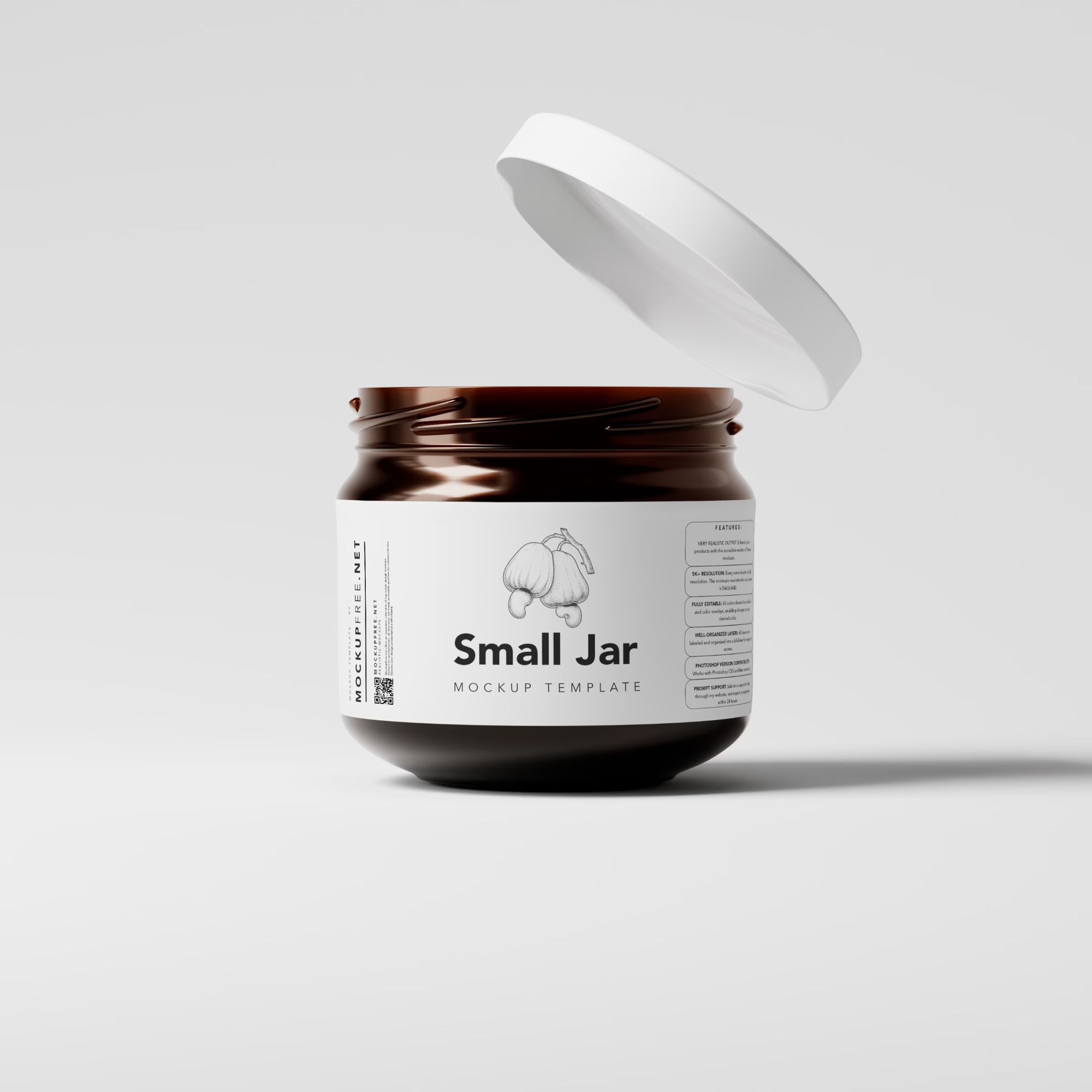 300ml Squat Jar Mockups 4