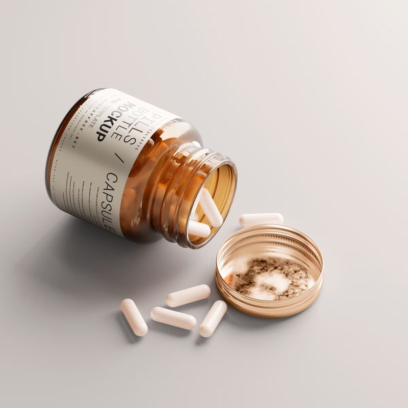 Pills Capsule Bottle Mockups 3