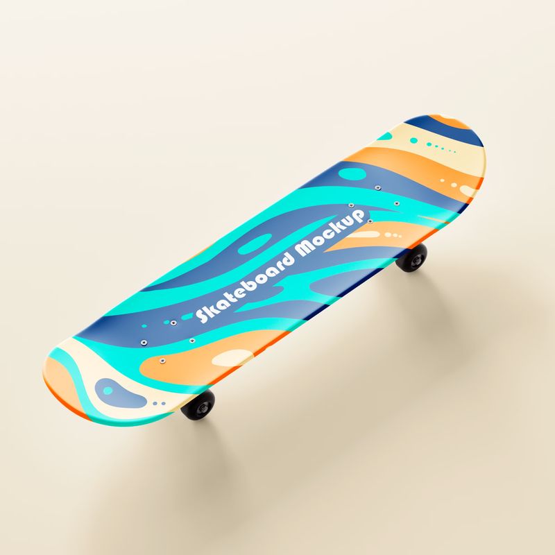 Skateboard Mockup