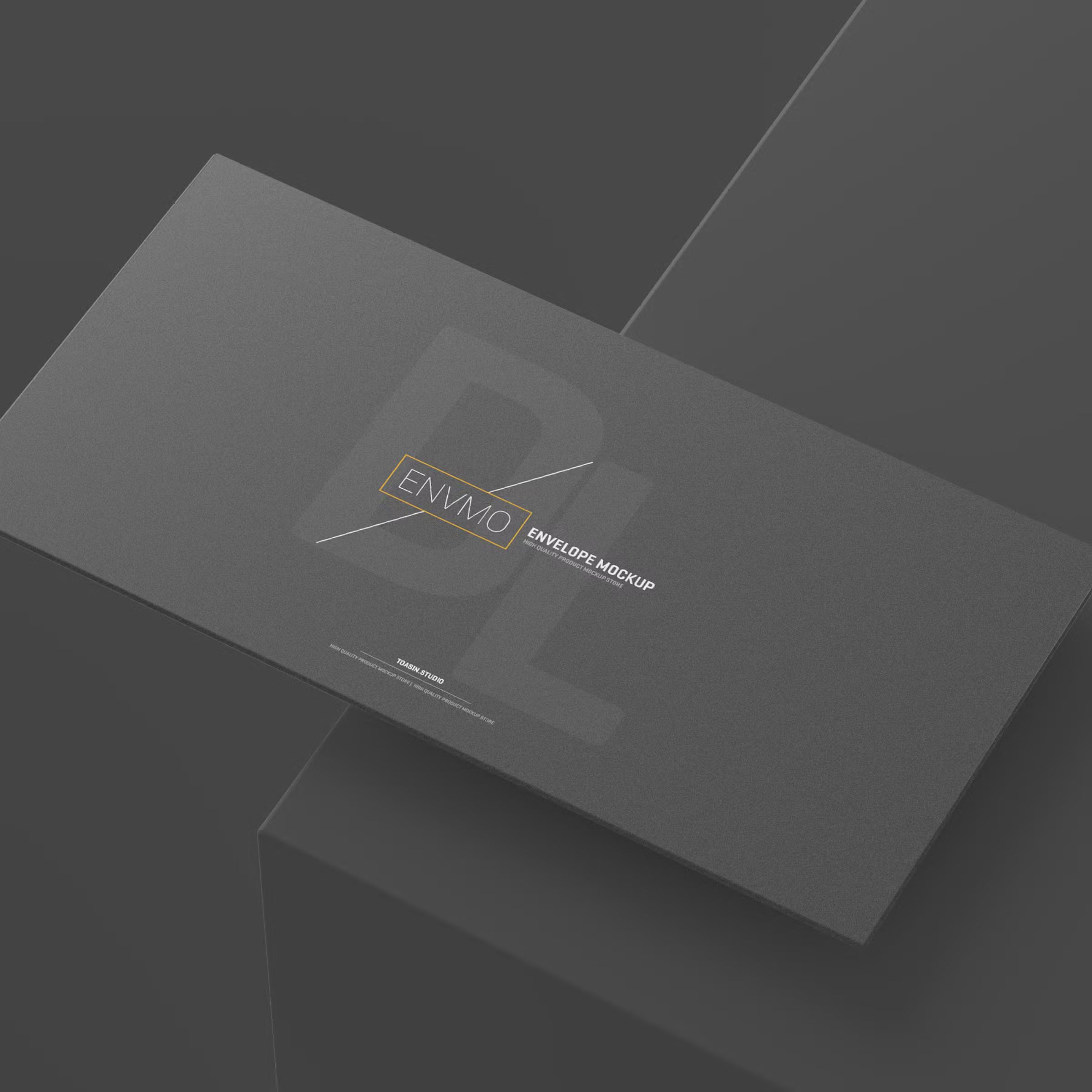 Free DL Envelope Mockup