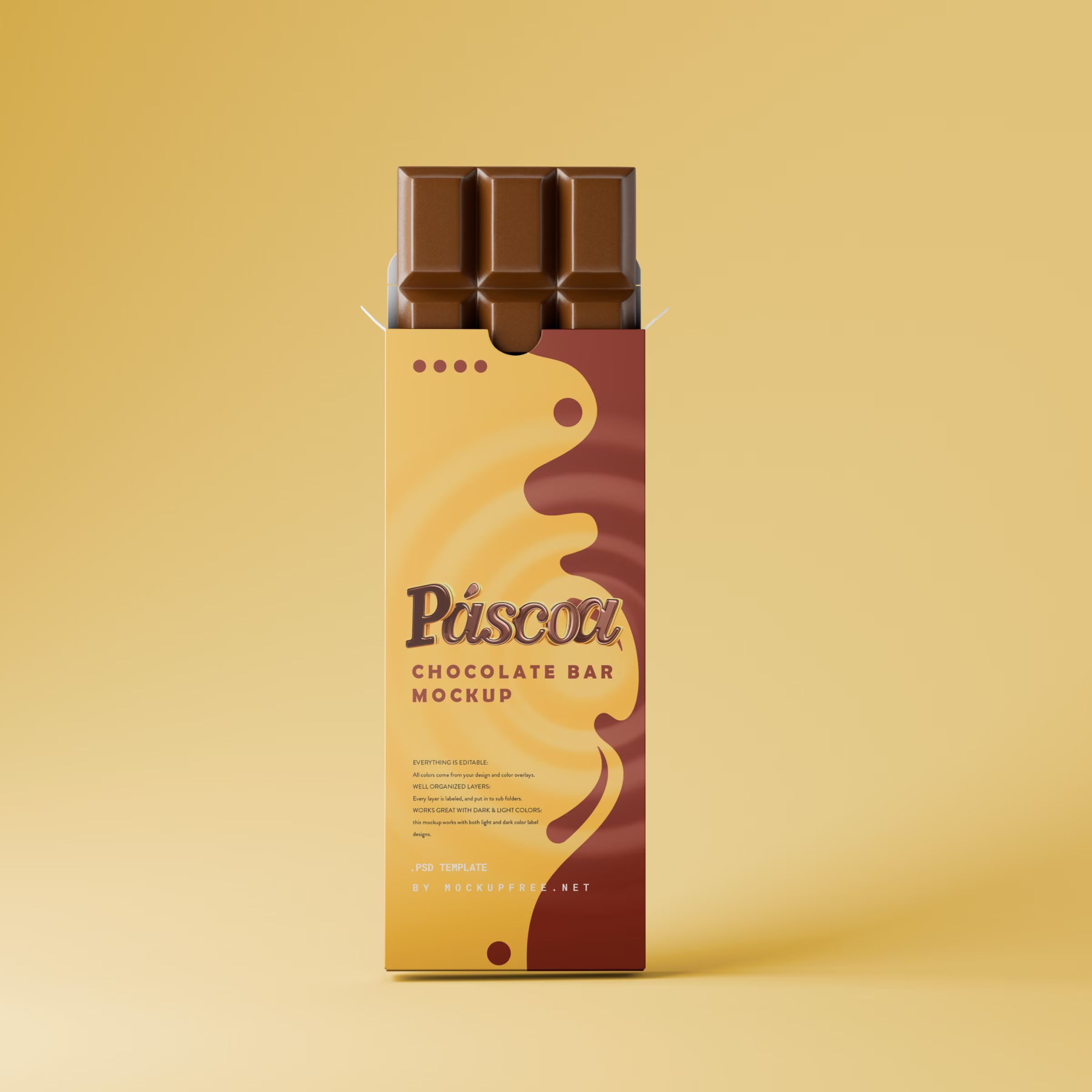 Chocolate Bar Mockup 5