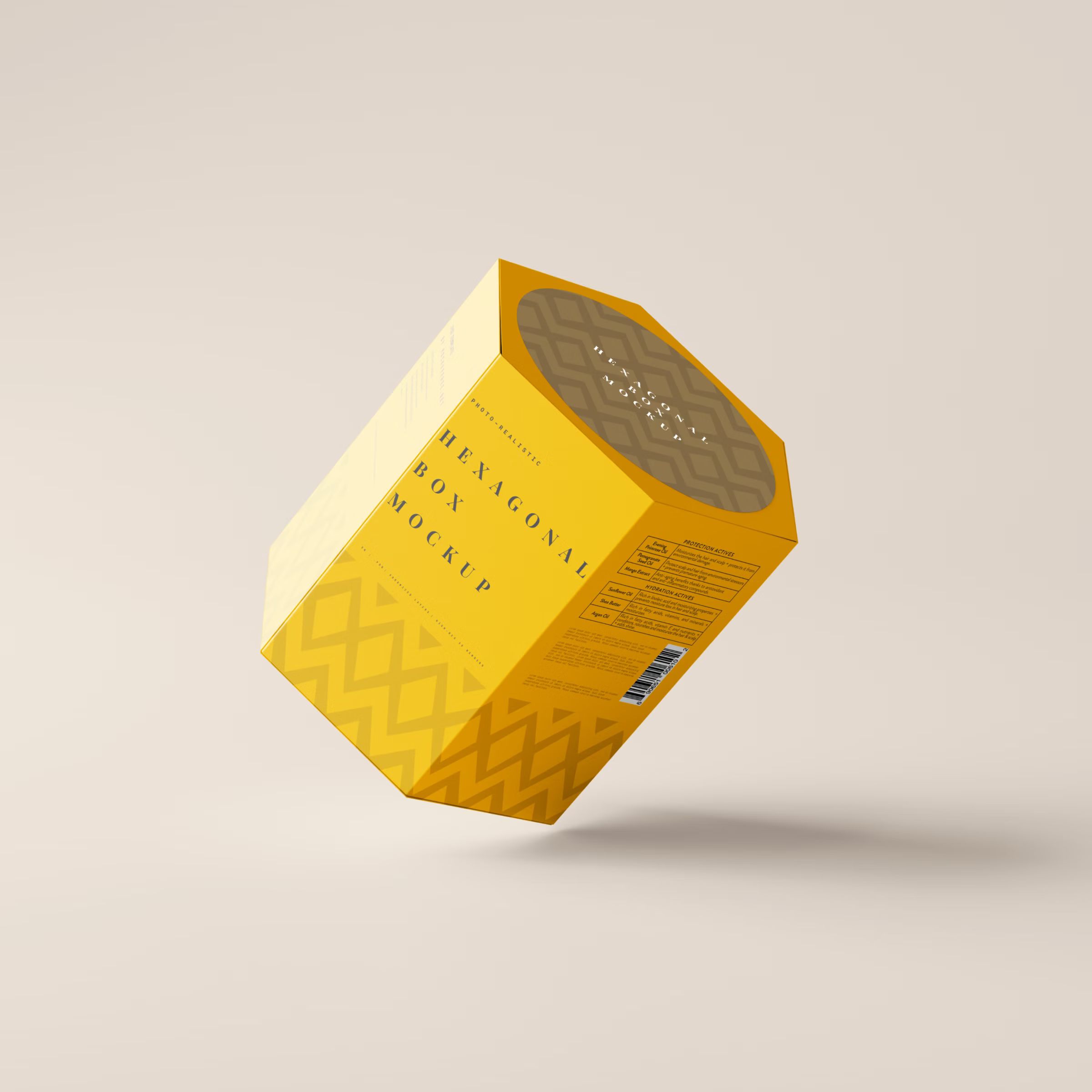 Hexagonal Box Mockup 2