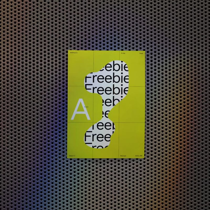 Poster Metalic Surface