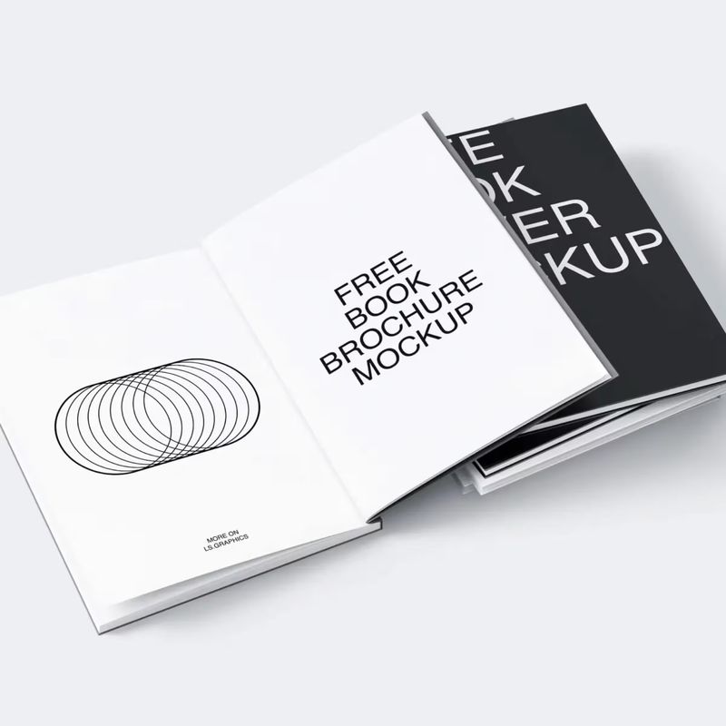 Free Inner Pages and Cover Book Mockups