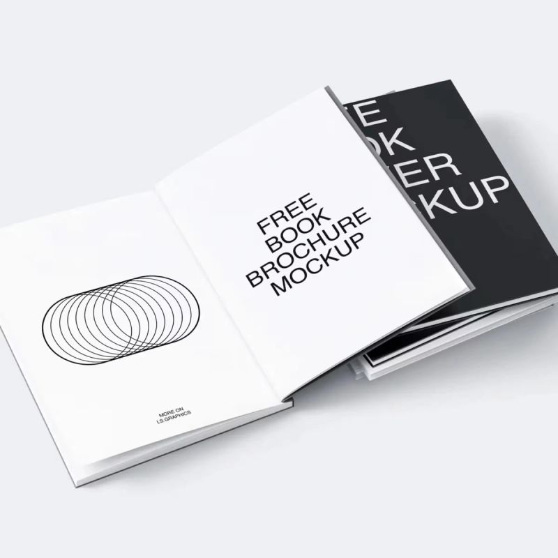 Free Inner Pages and Cover Book Mockups