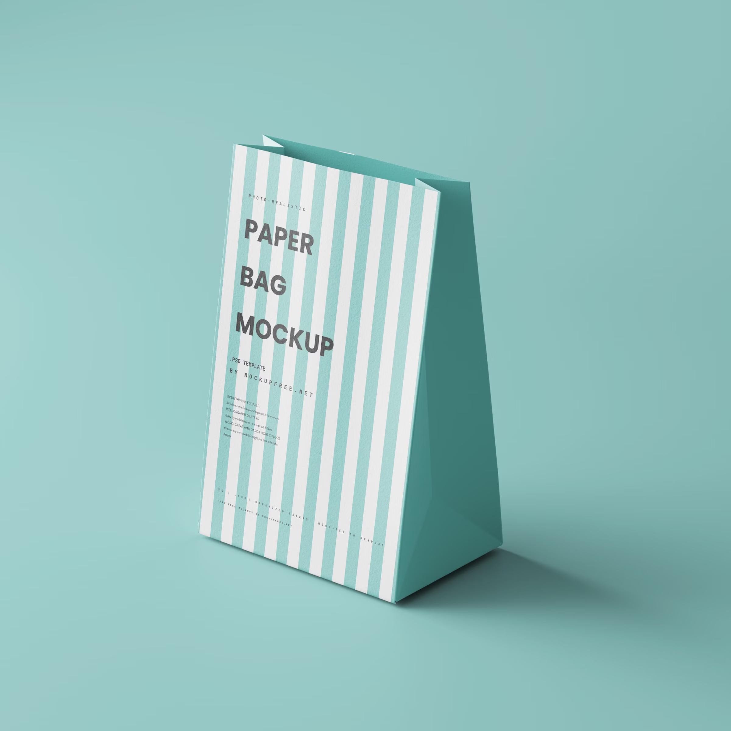 Paper Bag Mockup