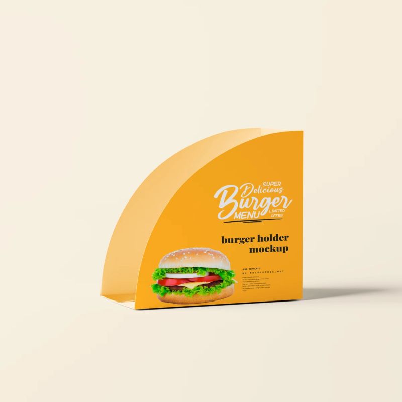 Burger Holder Mockups