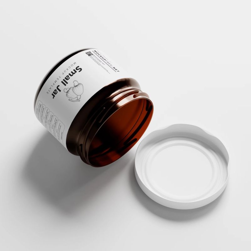 300ml Squat Jar Mockups 8