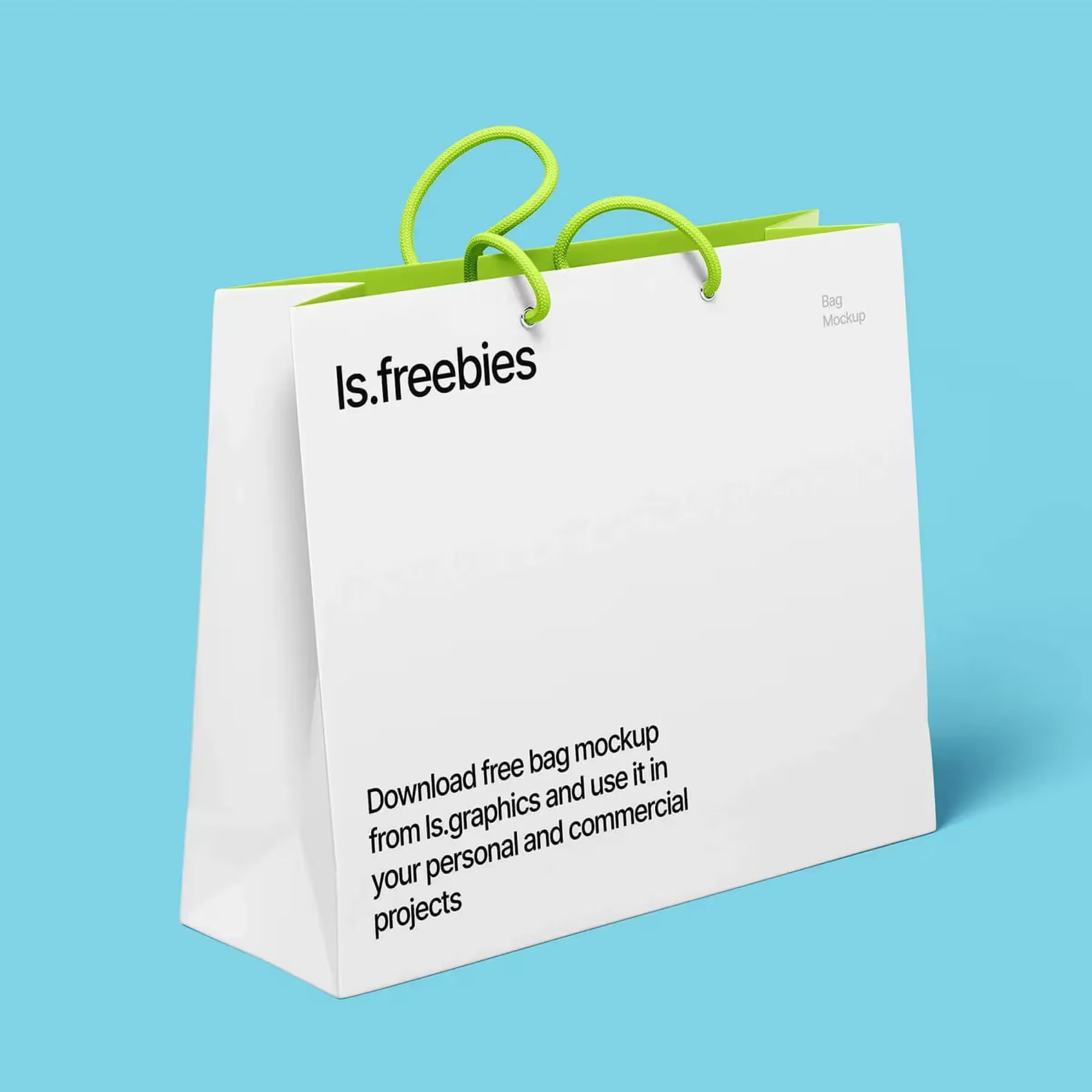 Free High Resolution Bag Mockup