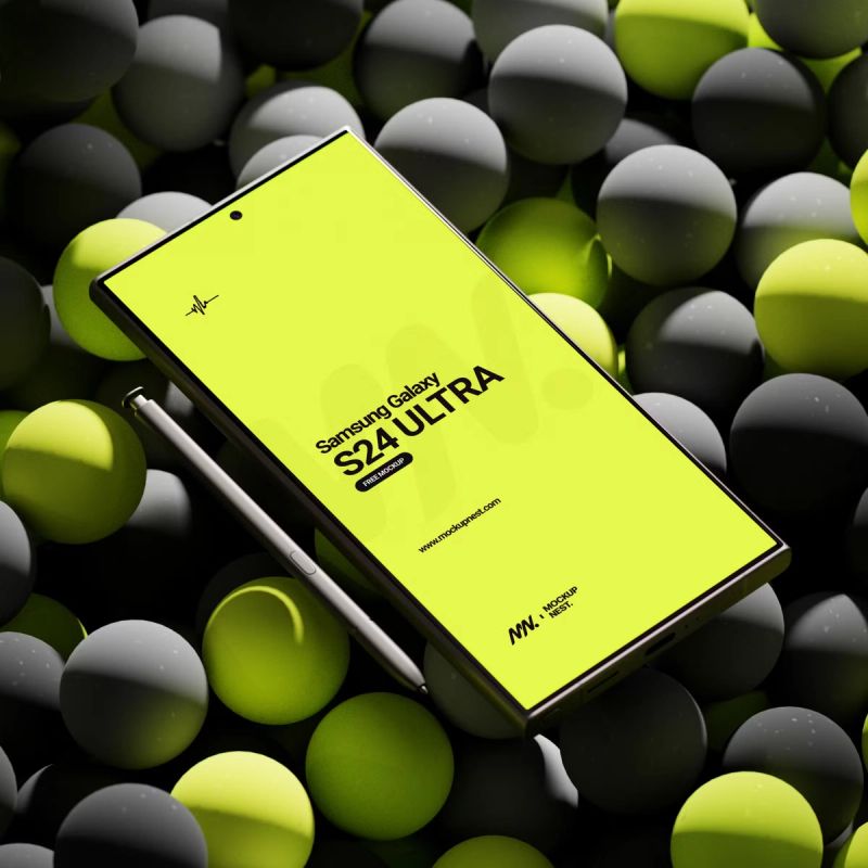Free Samsung Galaxy S24 Ultra Mockup