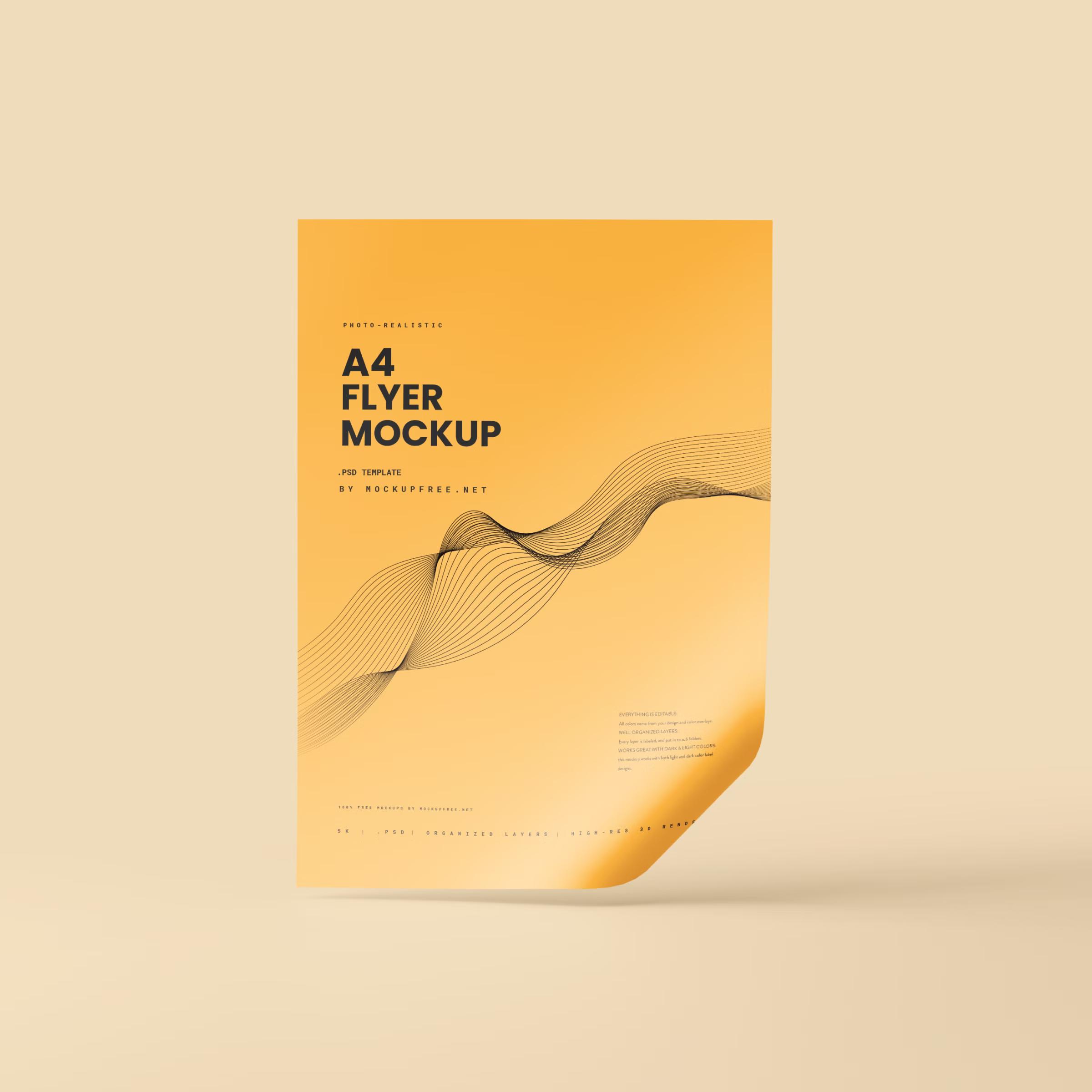 A4 / A5 Flyer Mockups