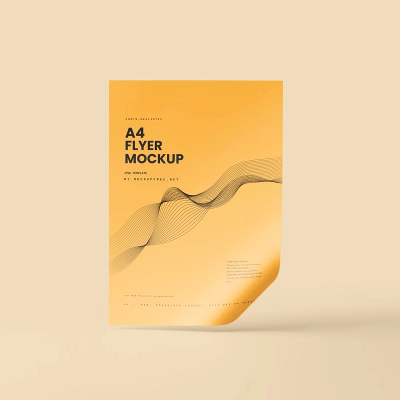 A4 / A5 Flyer Mockups