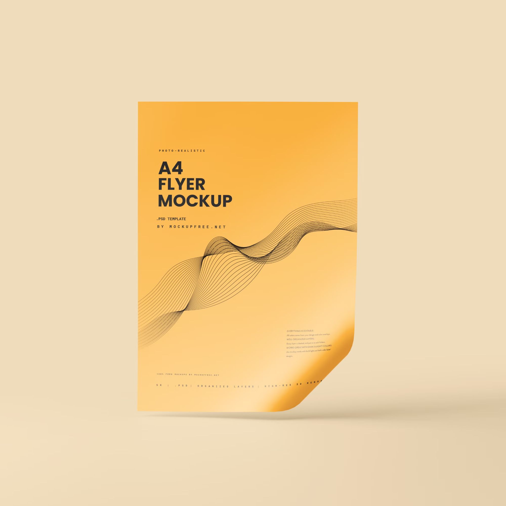 A4 / A5 Flyer Mockups