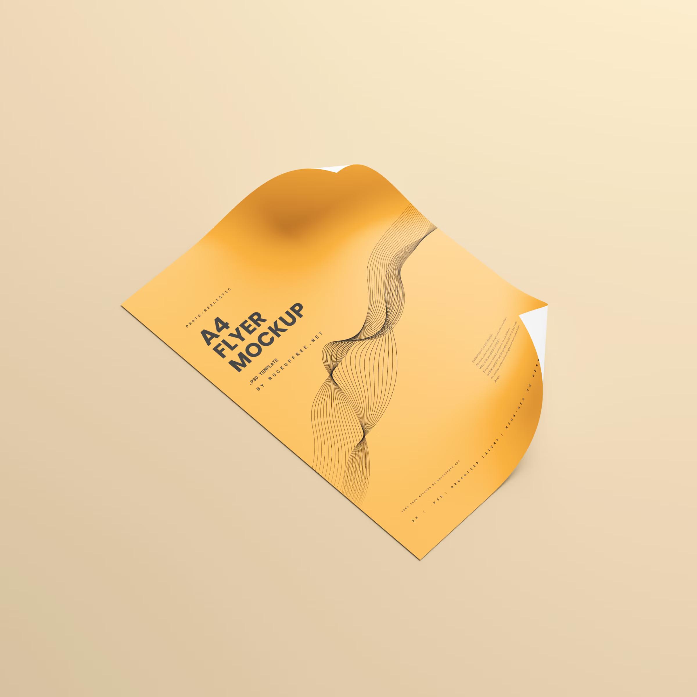 A4 / A5 Flyer Mockups 6