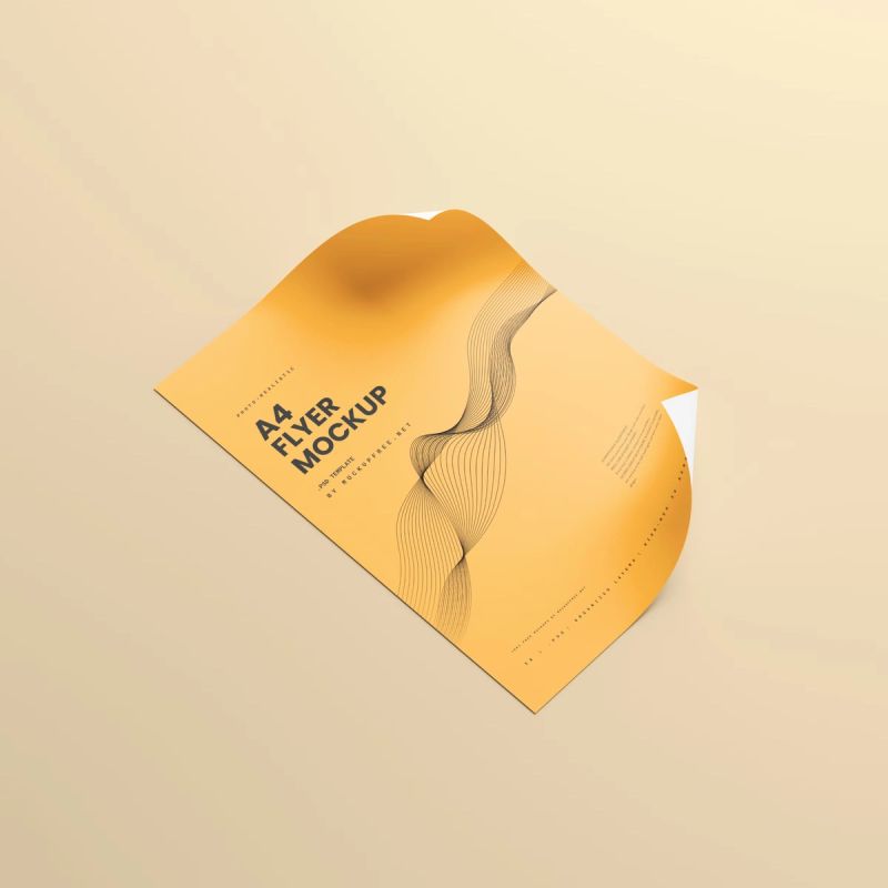 A4 / A5 Flyer Mockups 6