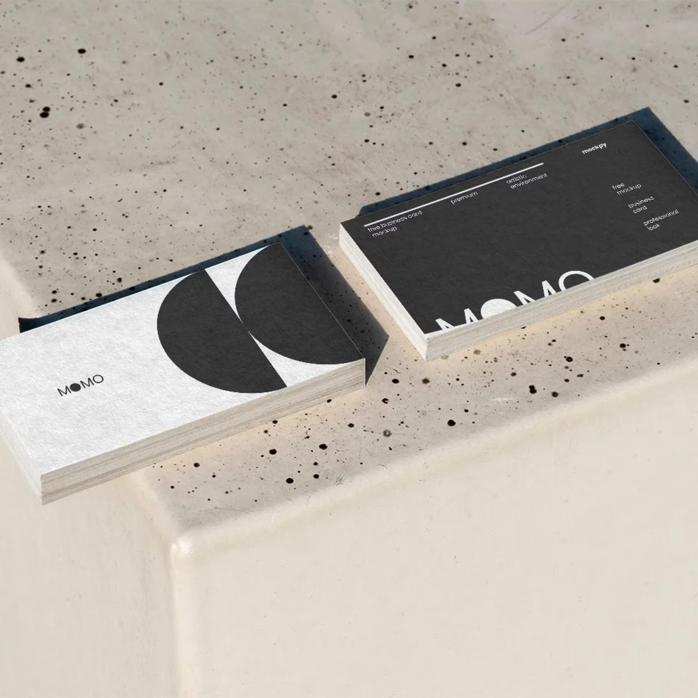 Free Business Card Mockup Mo.7