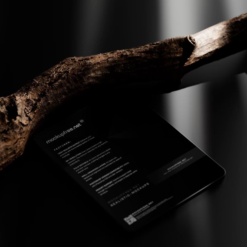 Unbranded Tablet Screen Mockups 6