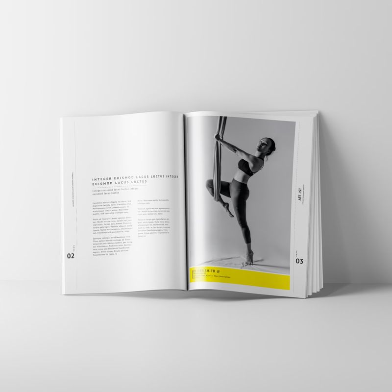 Open Magazine Mockup 5