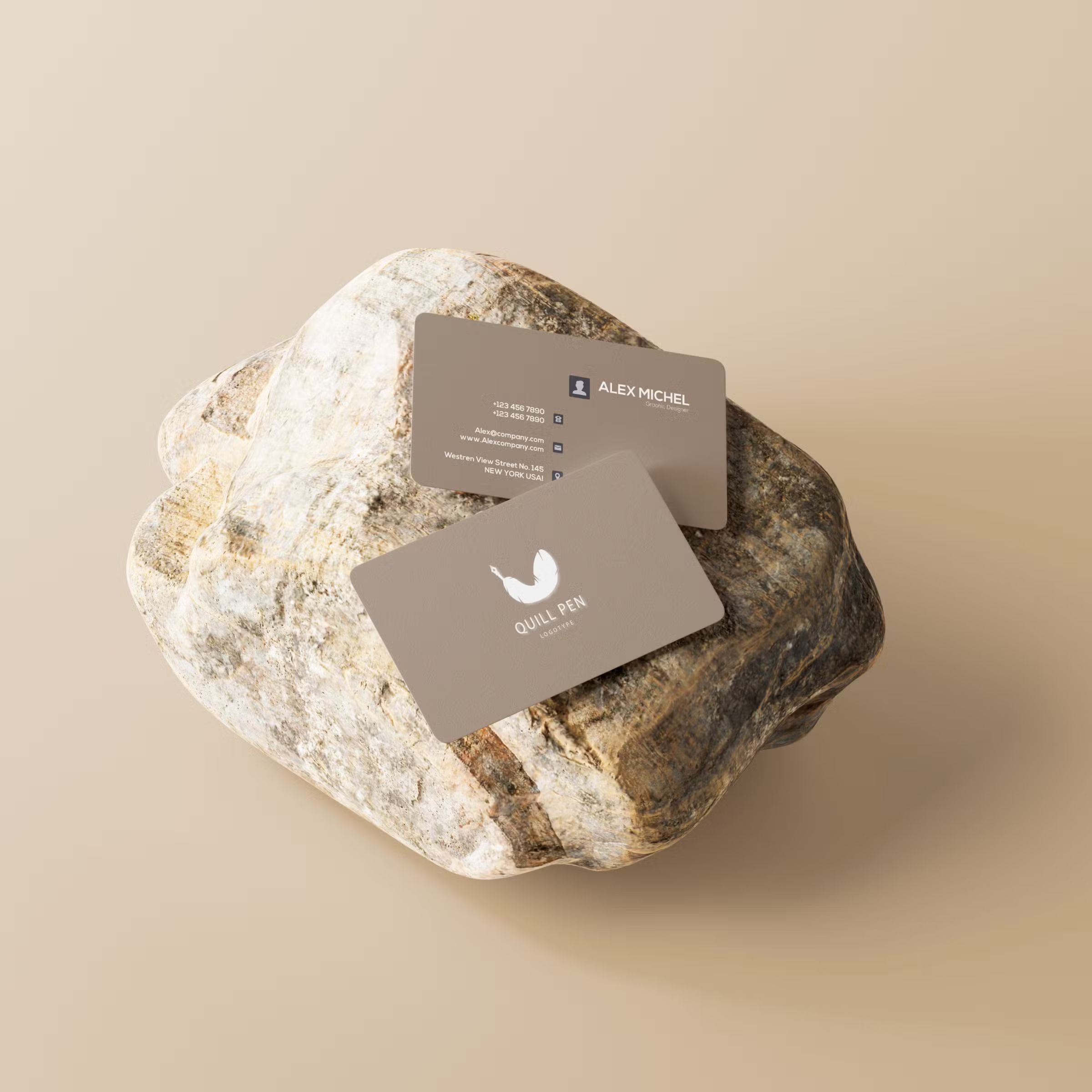 Business Card Branding Mockup Set 2