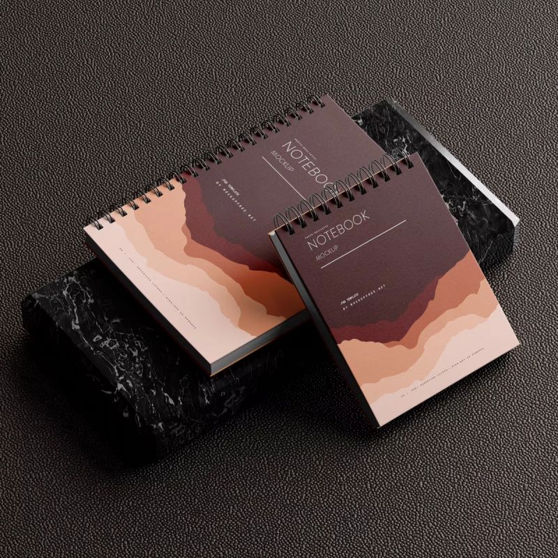 Notebook Branding Mockups 4