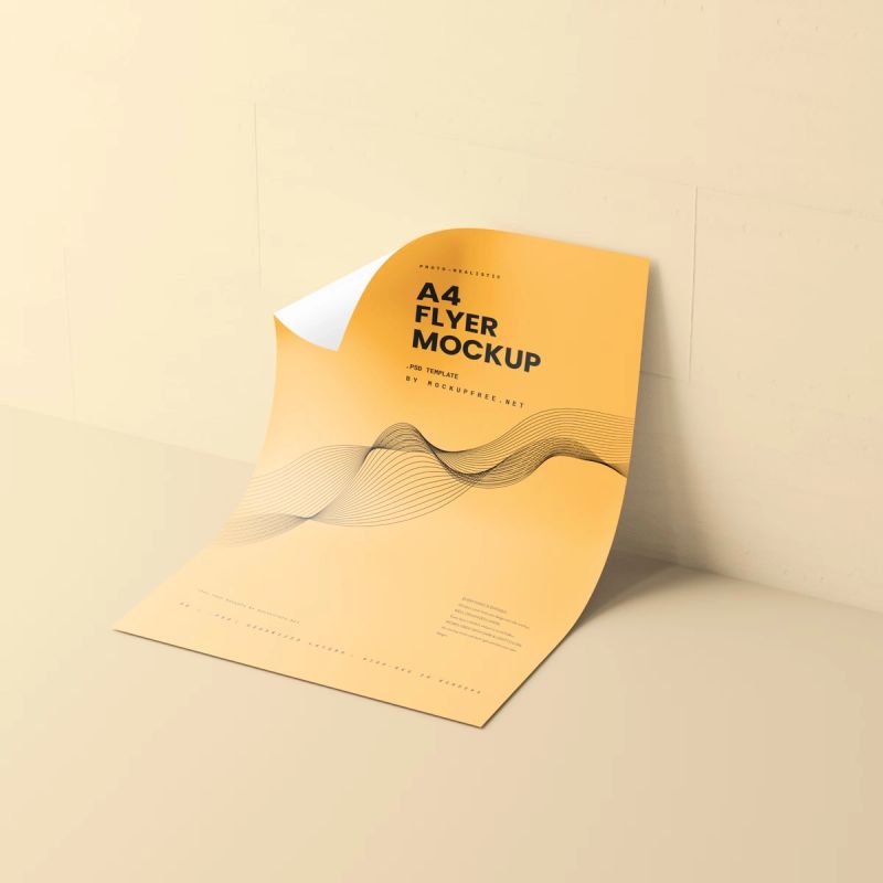 A4 / A5 Flyer Mockups 3