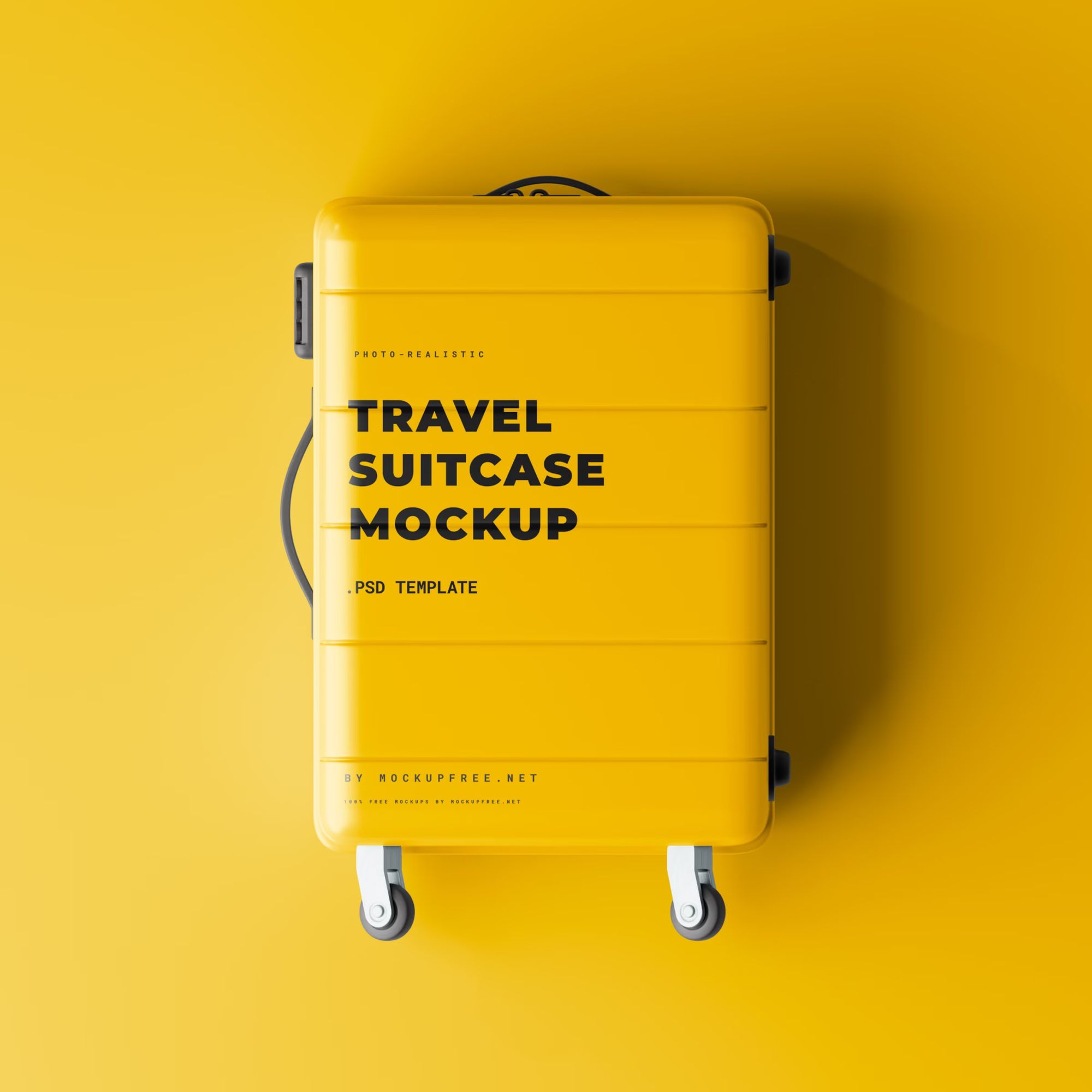 Travel Suitcase Mockup 5
