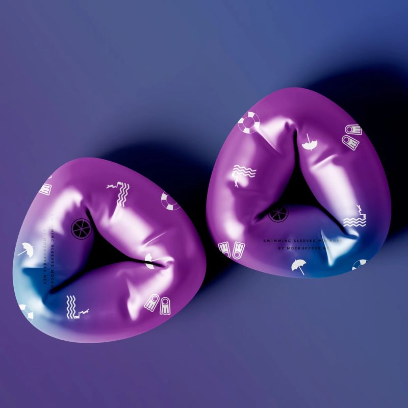 Swimming Sleeves Mockup 3