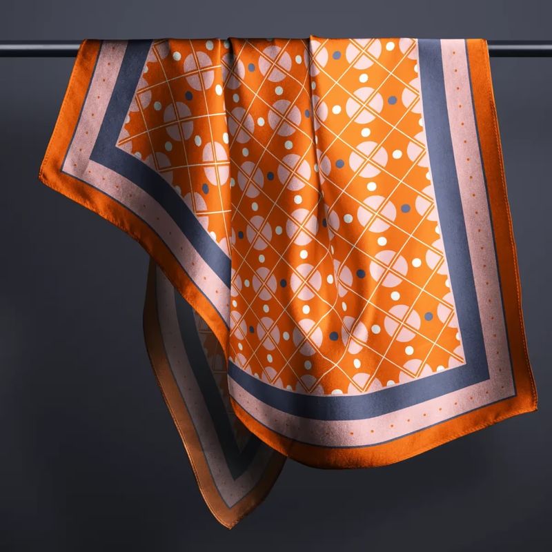 Silk Scarf Studio Series Mockup