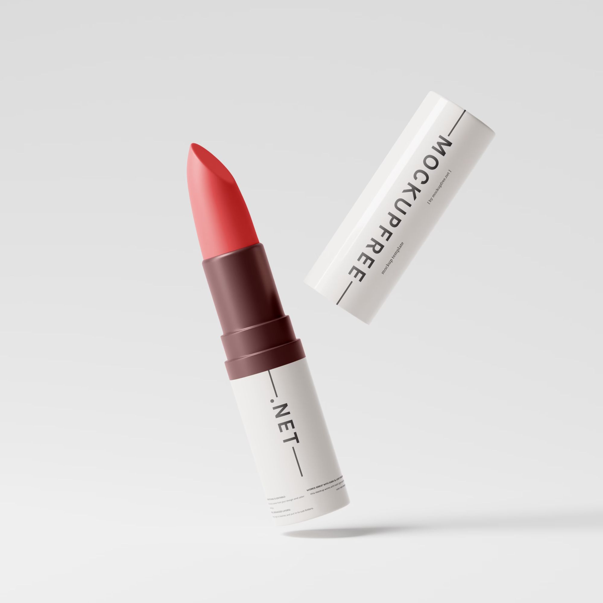 Plastic Cosmetic Lipstick 3