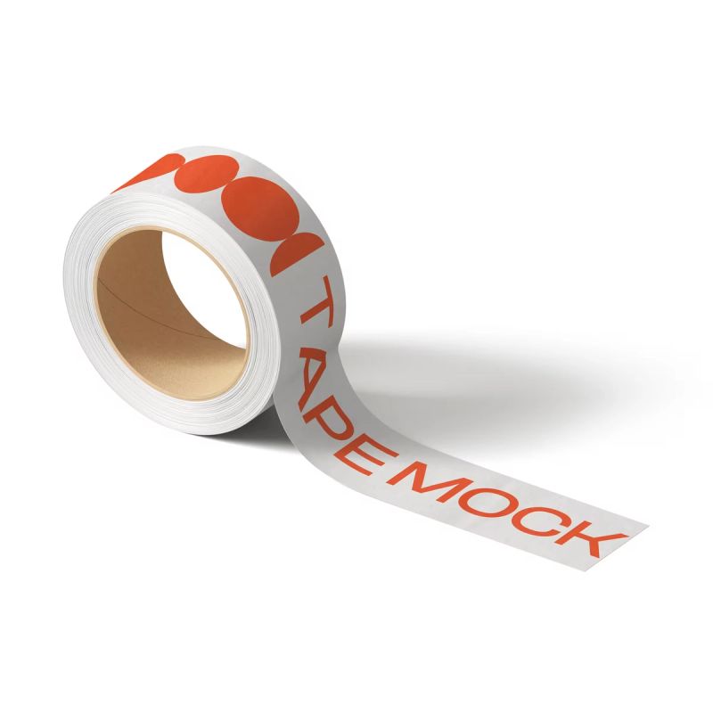 Free Duct Tape Mockup V2 Isometric