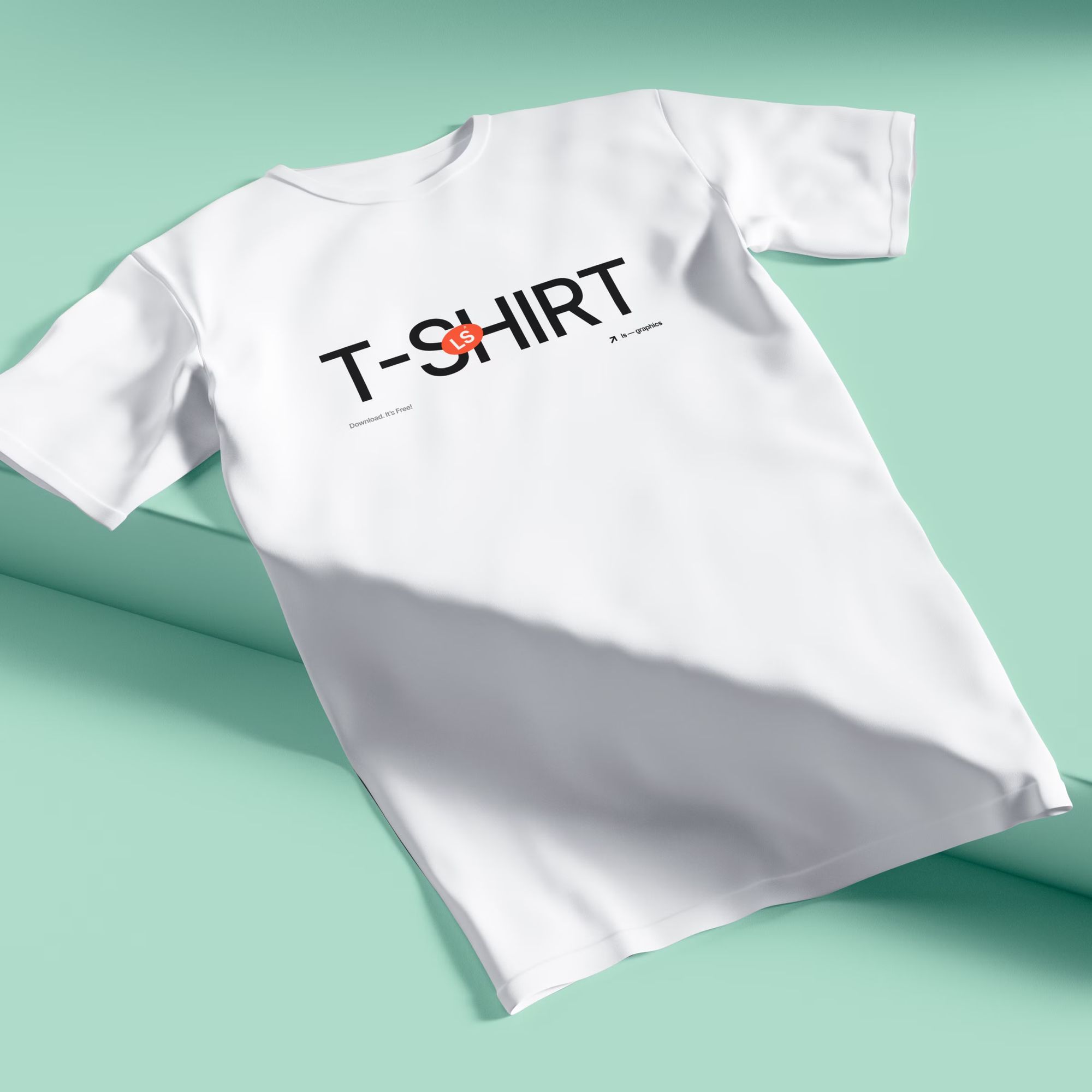 Free Minimalistic T-Shirt Mockup