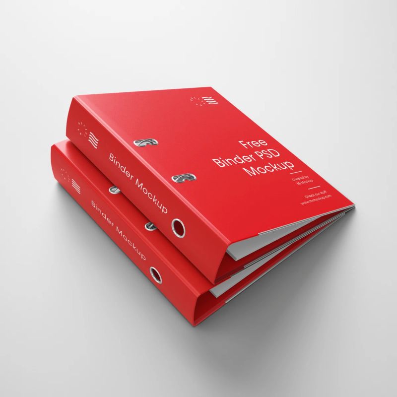 Binders Mockup
