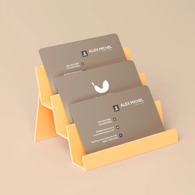 Business Card Branding Mockup Set 4