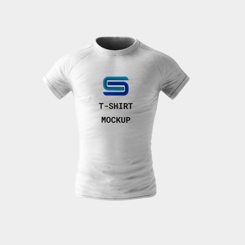 Short Sleeve Men’s T-Shirt Mockups