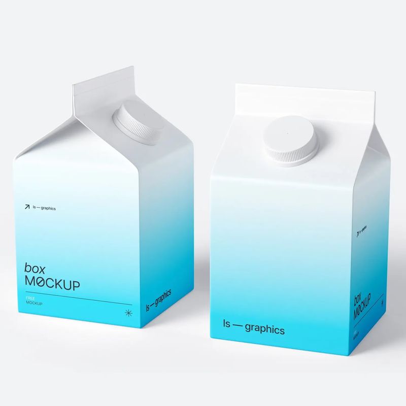 Free Food Boxes Packaging Mockup