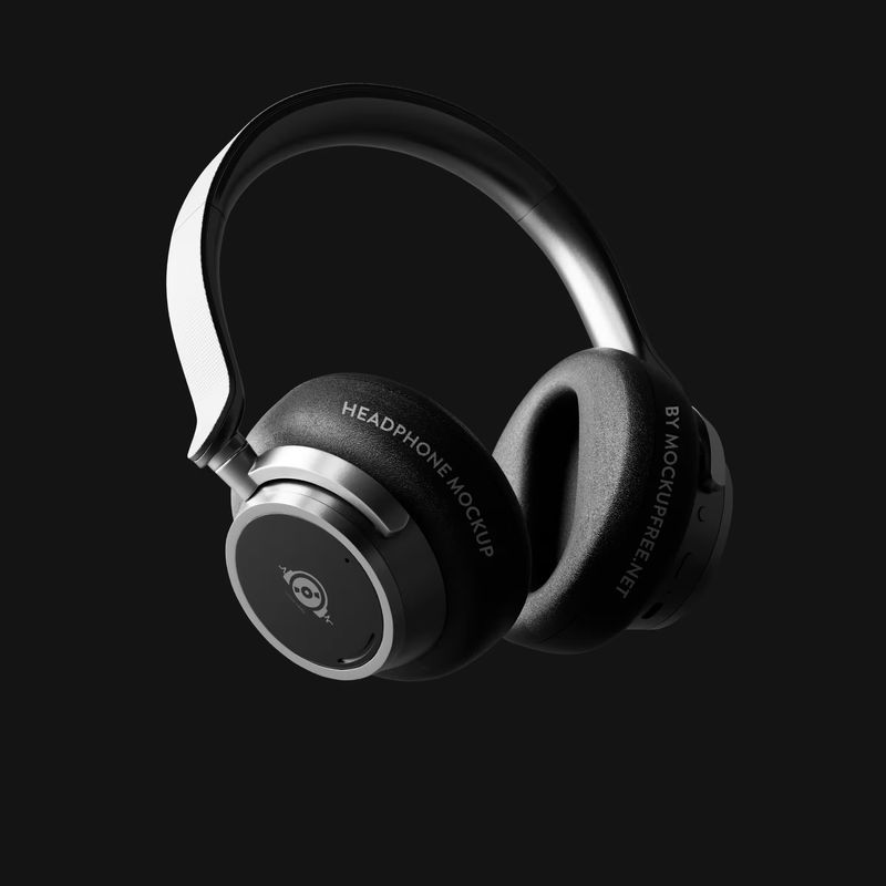Wireless Headphone Mockup
