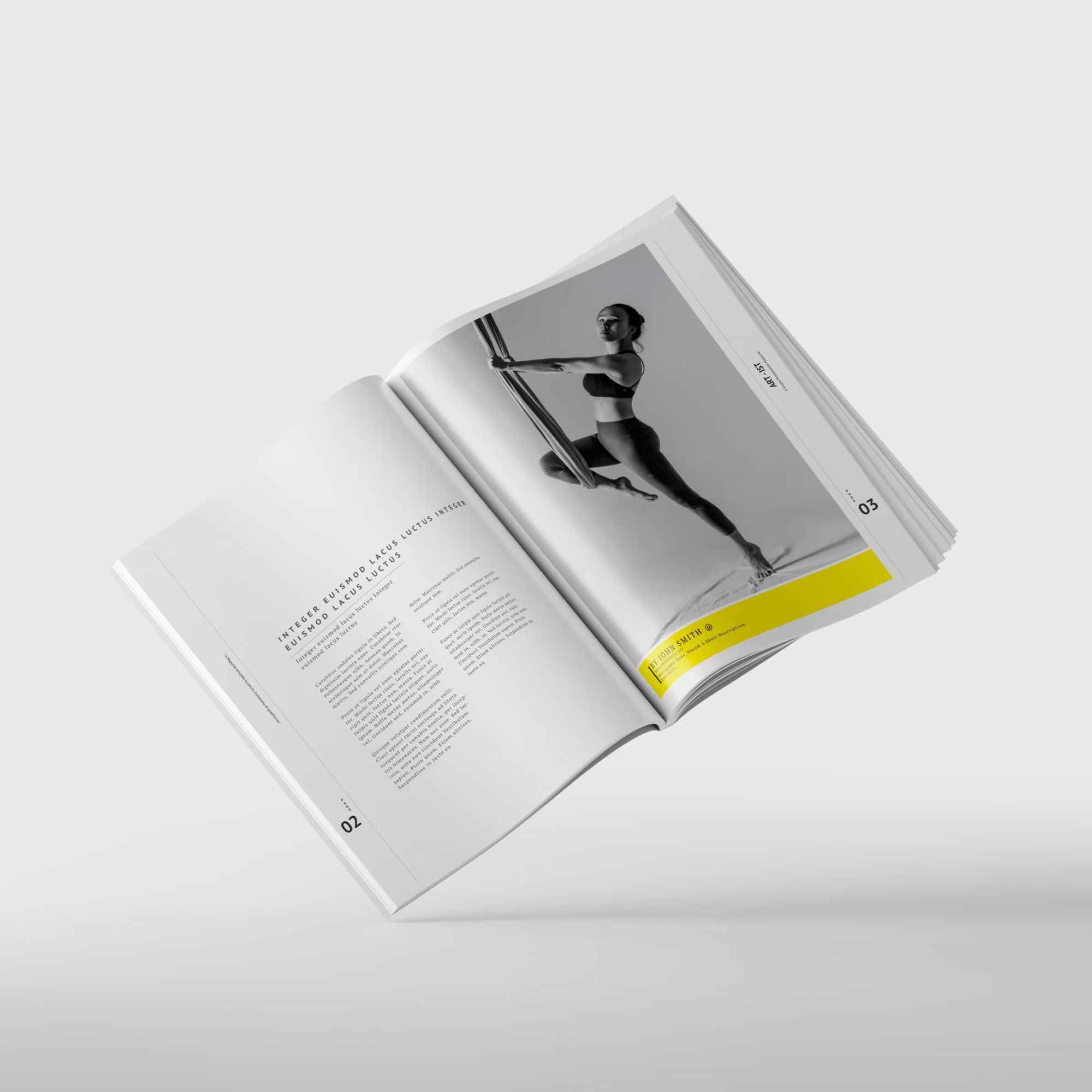 Open Magazine Mockup 4
