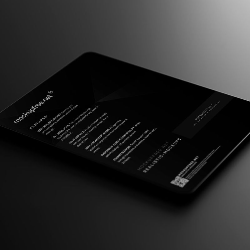 Unbranded Tablet Screen Mockups 3