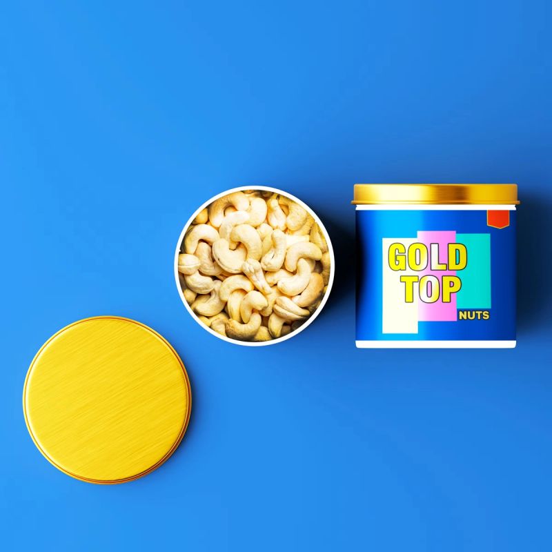 Cashew Nut Tin Can Mockup 2