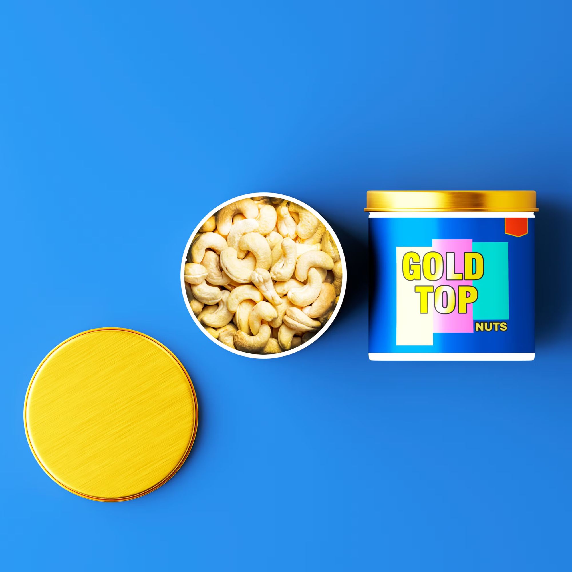 Cashew Nut Tin Can Mockup 2