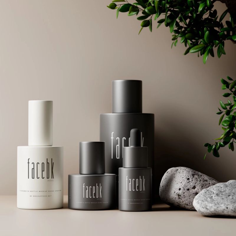 A Cosmetic Branding Mockup Kit 2