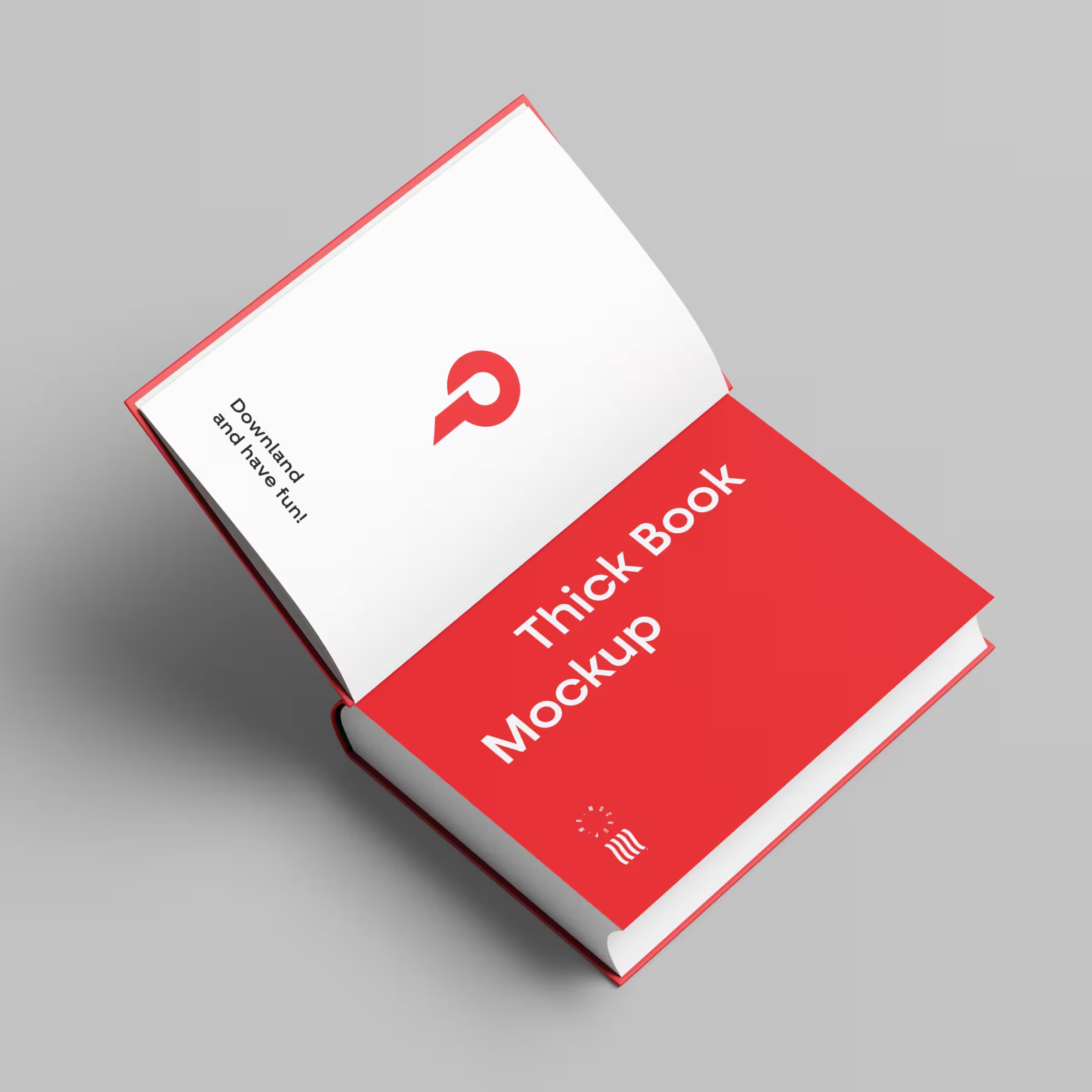 Open Thick Mockup