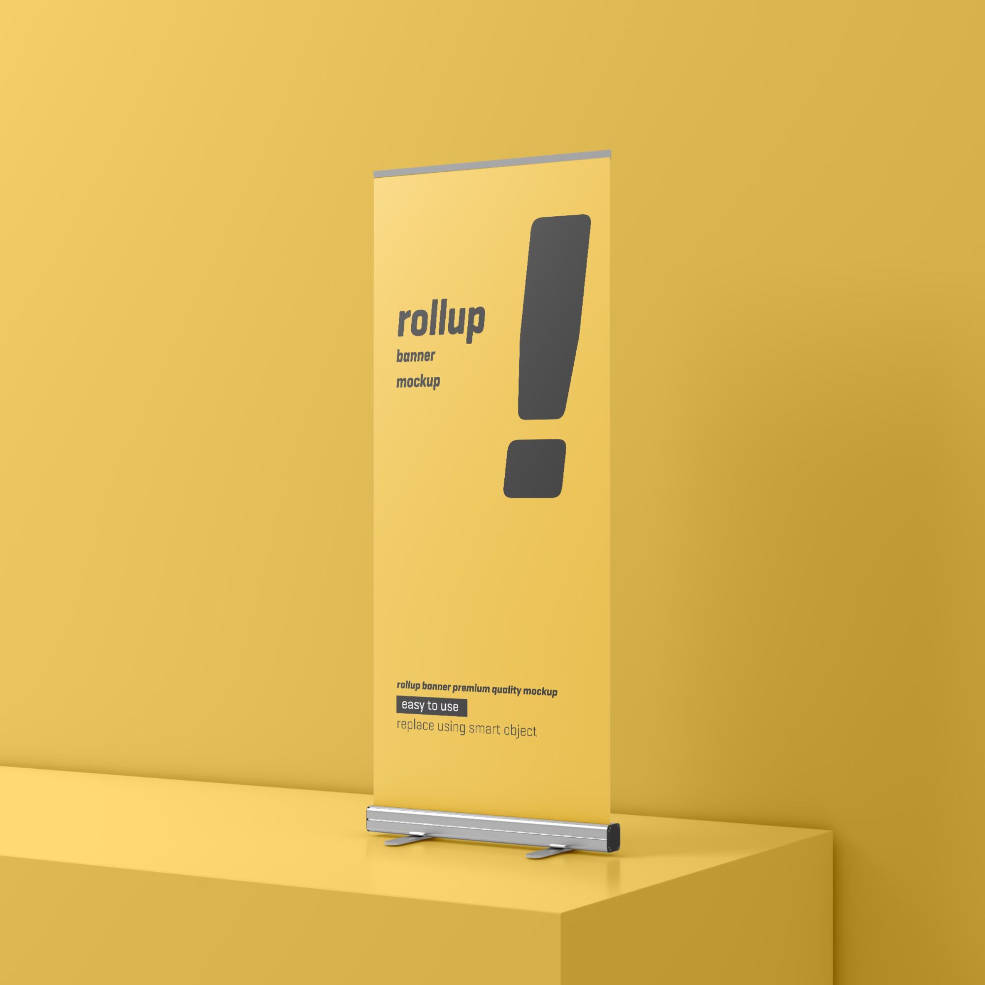 Roll Up Banner Mockup 2