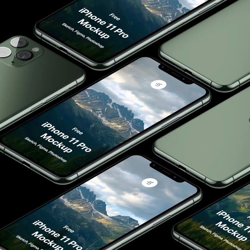 Free iPhone 11 Pro Max Mockup