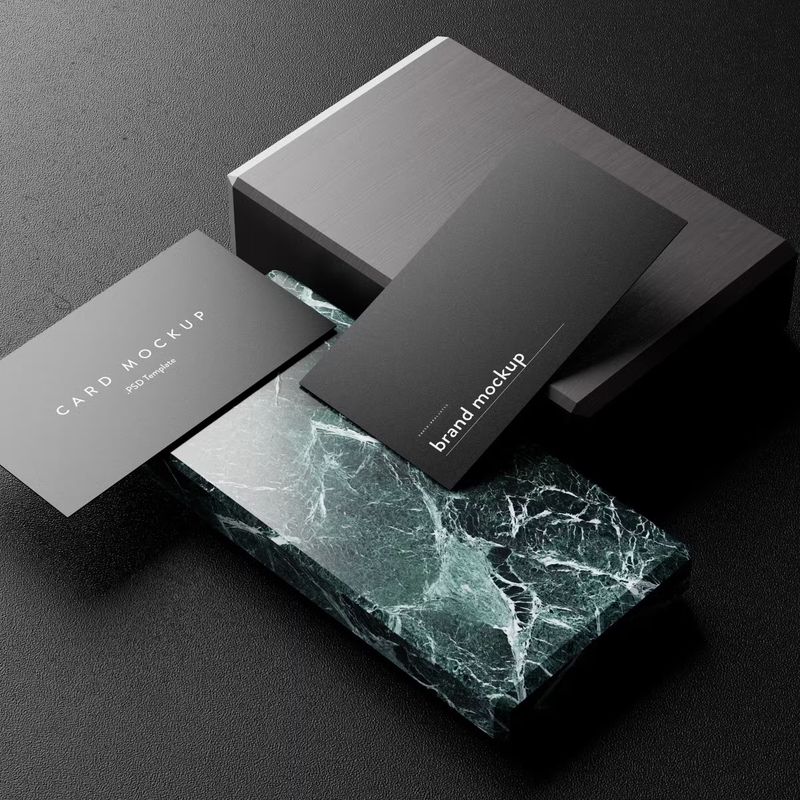 Dark Branding Mockup 5