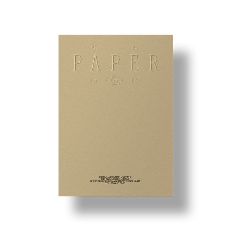 Free Universal Paper Mockup V40 Top
