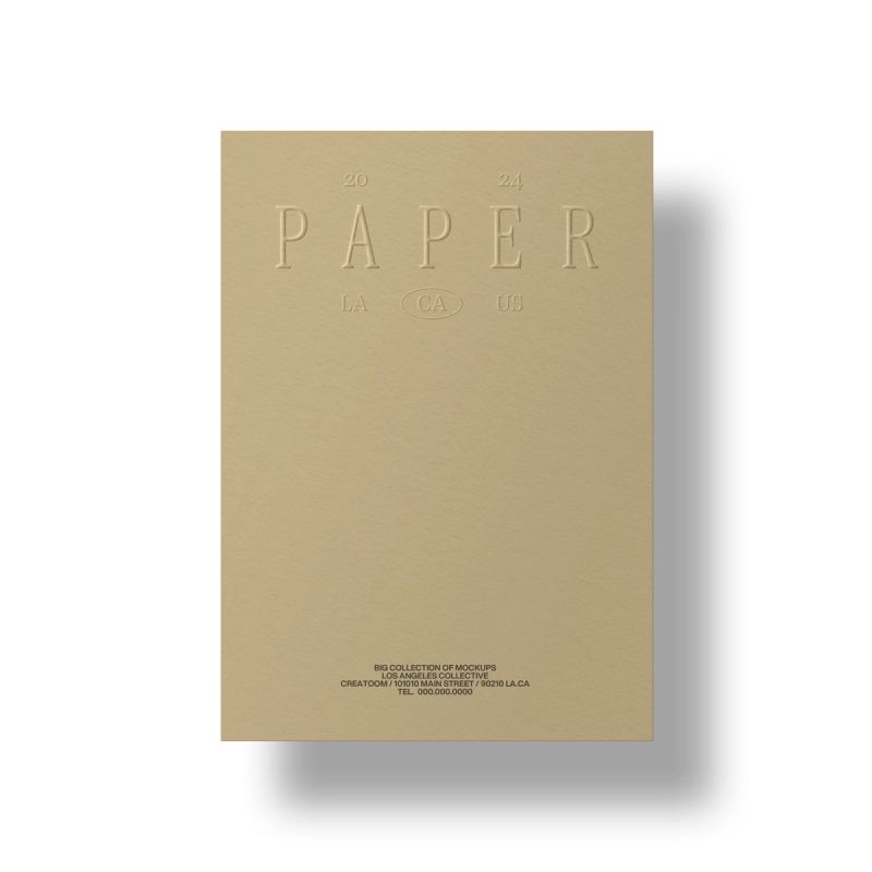 Free Universal Paper Mockup V40 Top