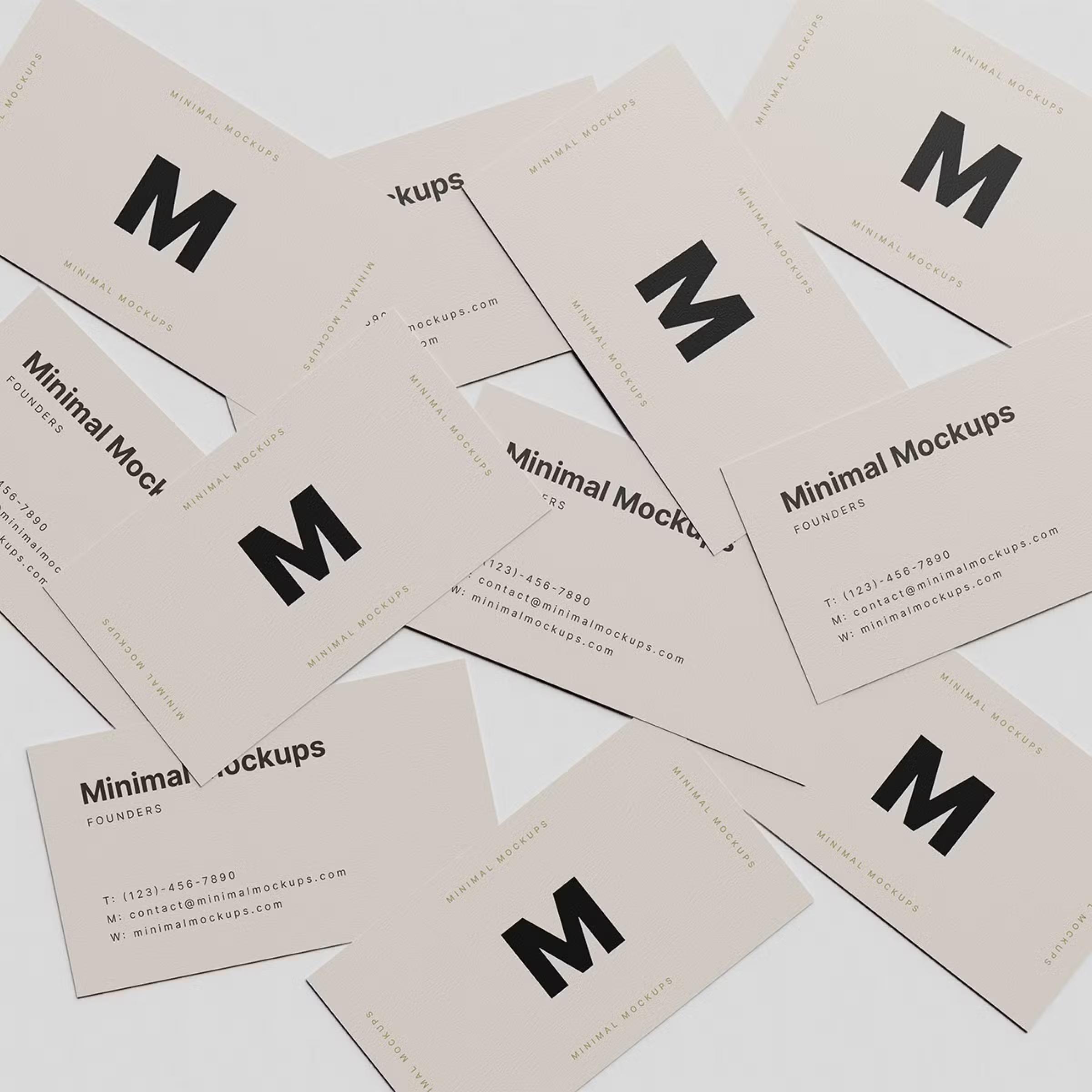Business Card Mockup 11