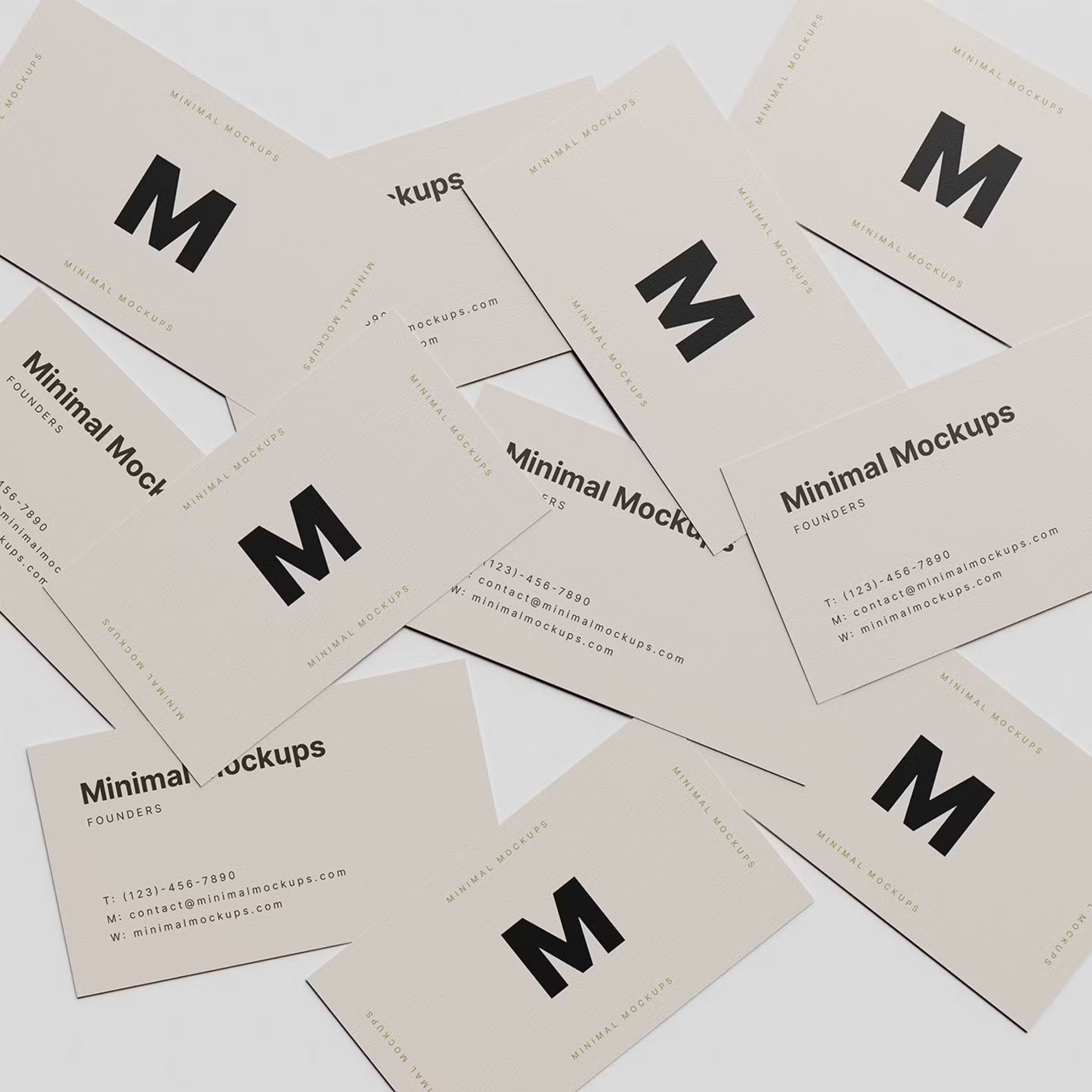 Business Card Mockup 11